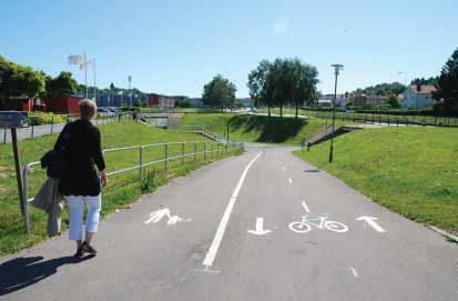 OMRÅDETS STRUKTUR Sammanhang - rörelse koloniområde kapell kyrkogård hembygdsgård rekreationsområde hållplats koppling över E6 mot älven Området är idag avskuret från sin omgivning genom
