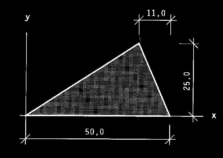 Tyngdpunkt A-uppgifter 8-1A I figuren visas en triangel, cirkelsektor och