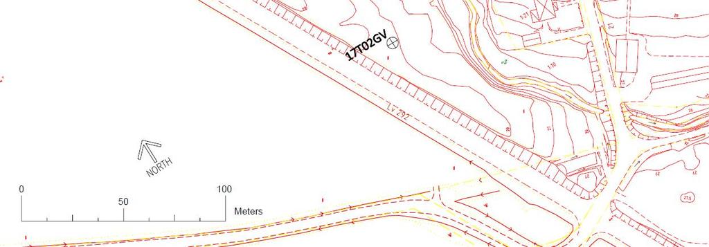Nivåerna var som lägst under sommaren, ca 2 3 m under markytan (juli september) och som högst under hösten, ca 0,9 1,5 m under markytan (oktober och november), se