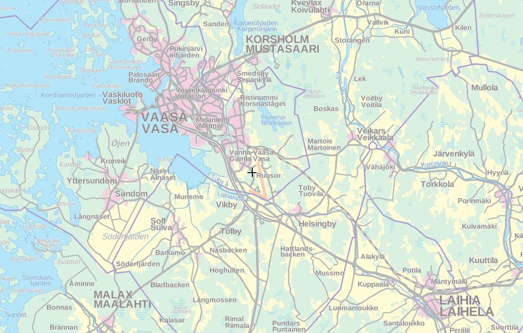 S i d a 2 1. BAS- OCH IDENTIFIKATIONSUPPGIFTER 1.1 Detaljplanens grunduppgifter och namn Kommun: Korsholm Kommundel: 240, Solf Fastigheter: Krok RNr 3:28, Åvik RNr 4:60 och Storfallet RNr 4:61.