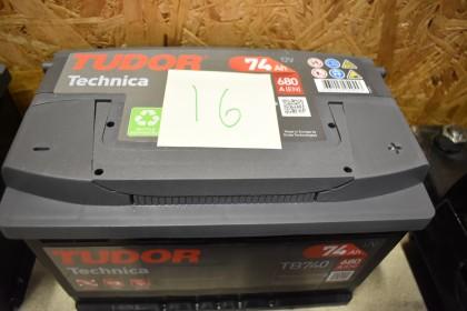 00 kr exkl moms Tudorbatteri 74 Amp (TB 740) -