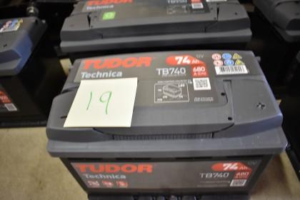 00 kr exkl moms Tudorbatteri 74 Amp