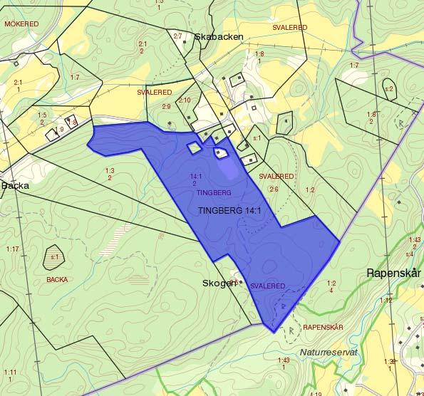 145 Överenskommelse om fastighetsreglering för del av Tingberg 14:1, område 2 Dnr 2016/KS0353 Under augusti månad har möjlighet funnits att lägga anbud på tre kommunala skogsskiften utanför Lödöse