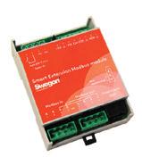styrsystem med möjlighet till uppkoppling till fastighetsautomationssystem via I/O-styrning (standard) eller Modbus (tillbehör) - Automatisk funktioner med integrerad sensors inom aggregat I