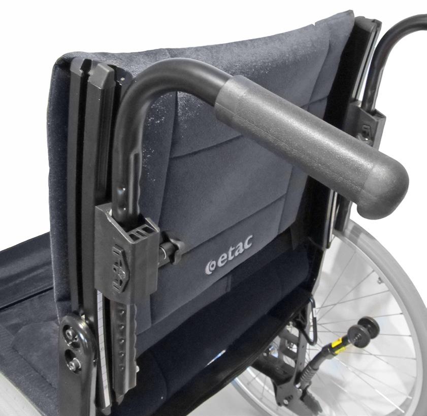 Mobility and Seating Solutions Gäller Etac Cross 5, Cross 5 XL Produktinformation Ryggprofil 3A Ett flertal mindre utvecklingsprojekt har resulterat i en uppdatering av ryggprofilen 3A samt nya