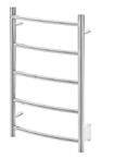 pärlgrå Tvättställ Svedbergs, Deep Plan 1: bredd 60cm Plan 2: bredd 80cm Toalettrullehållare Svedbergs, 003, krom Handdukstork Pax Samba (plan 1) Rund