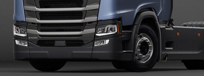 Exteriör Utvändig belysning En av de mest framträdande egenskaperna hos din lastbil är belysningen. Den förbättrar både det visuella uttrycket och säkerheten.