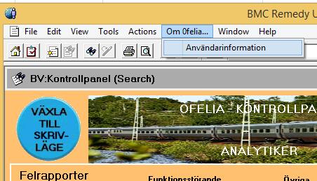 Ofelia Ktl-stolpe kan anges med siffror och bokstäver Alternativen i listan för Åtgärd är nu anpassade till vilken anläggningstyp som valts.