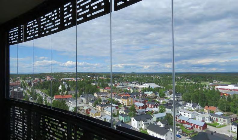 INNEHÅLL Totalt inryms 60 lägenheter på mellan två och fem rum och kök. De flesta lägenheterna har fönster åt minst två håll och två inglasade balkonger.