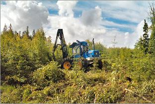 Aggregatet FAE Grenkross. Rottne 2004. Aggregat MKR 70.