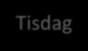 Veckocykel (Vecka 43-45) Måndag Tisdag Torsdag Fredag