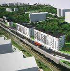 En överdäckning av tunnelbaneperrongen skulle göra att det kan byggas runt 230 nya bostäder, lokaler och en förskola. Byggstart tidigast någon gång under 2019.
