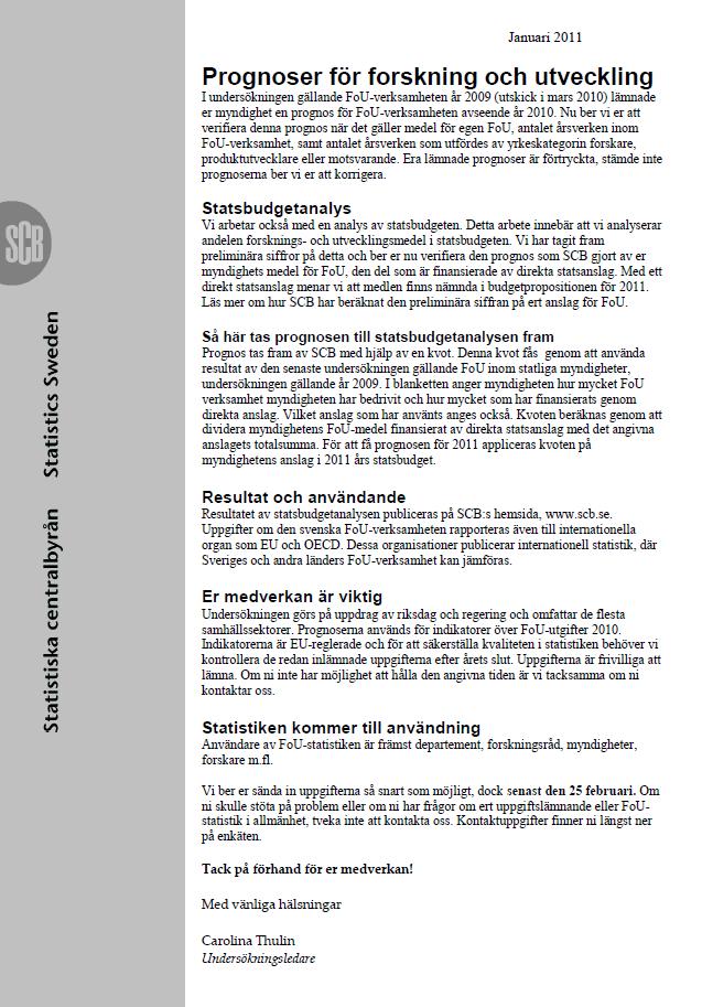 Statistiska centralbyrån SCBDOK 3.