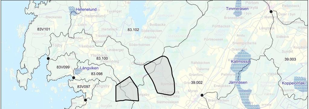 MILJÖKONSEKVENSBESKRIVNING 107 / 234 fiskarter i Närpes å är abborre, gärs, gädda och mört; i det mellersta loppet har också ruda och löja förekommit. I ån har man tidigare också fått bl.a. id, braxen, lake samt i någon mån strömming och nejonögon.