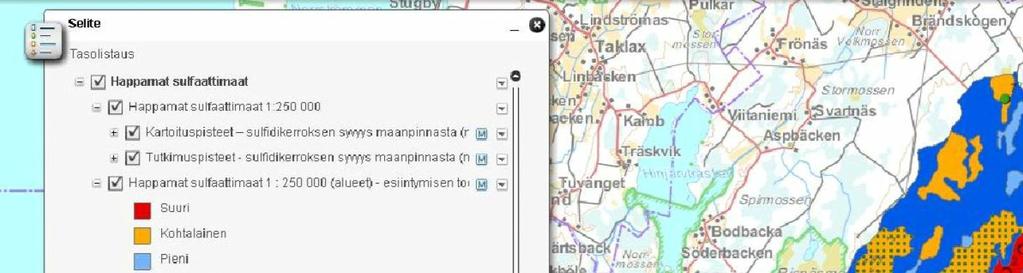 MILJÖKONSEKVENSBESKRIVNING 99 / 234 Sulfatjordar har uppkommit i Östersjöområdet under Litorinaperioden, då sulfidsediment avlagrades på den dåvarande havsbottnen i samband med den bakteriella