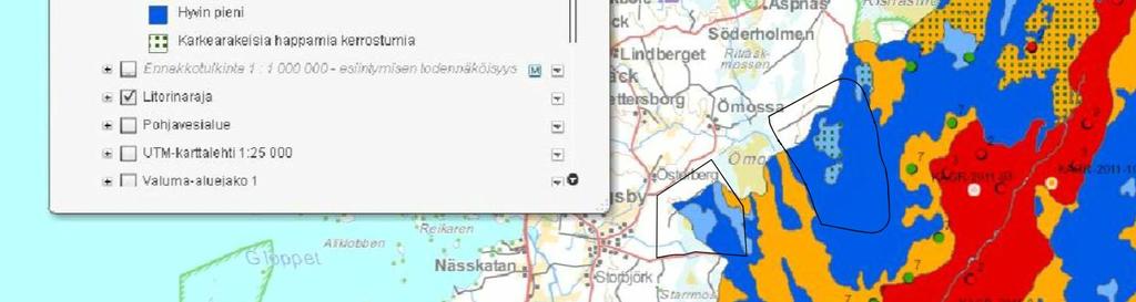Om de torkar och utsätts för syre, till exempel vid grävning i anslutning till byggarbete, blir markskikten sura sulfatjordar.