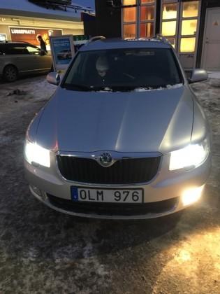 00 kr exkl moms SKODA 3T Superb diesel, OLM976, 11640 mil