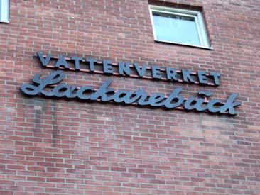 ,8,4, 79 39,5,115,18,245,31,375 Råvattenintaget vid Lärjeholm. Lackarebäcks vattenverk. Vattentornet i södra Guldheden.
