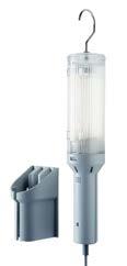 LED021/LED121 en förlängd modell av LED025, och här också med integrerade apparatuttag. LYSRÖRSBELYSNING I vårt sortiment finns tre olika modeller av lysrörsbelysning.