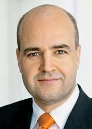 STATSRÅD 2009 FREDRIK REINFELDT (Moderata Samlingspartiet) Född den 4 augusti 1965 i Stockholm. Civilekonom, Stockholms universitet.