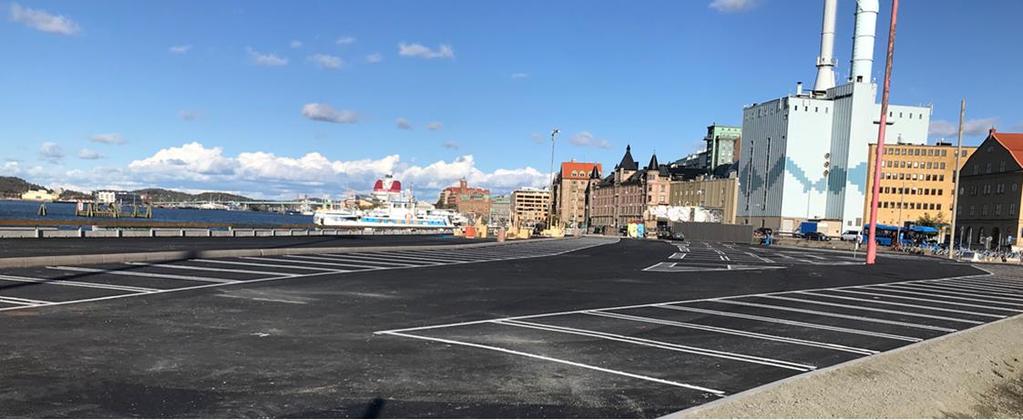 Färdigställda och planerade tillfälliga ersättningsparkeringar