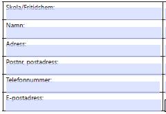 Sida 6 (7) - Åker till, ange var resenären åker till: H, S/V, F eller K/A. - Medf, ange om resenären har behov av medföljning till hemmet/korttids etc.