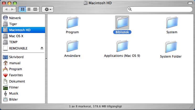 För nätverksanvändare 2 Verktygsprogrammet BRAdmin Light (för Mac OS X-användare) Verktygsprogrammet BRAdmin används för inledande inställning av nätverksanslutna