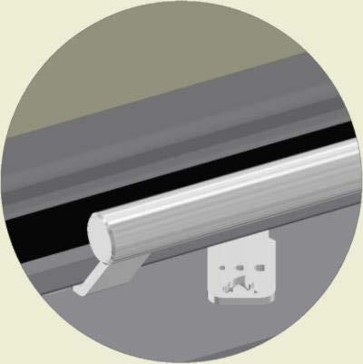 BRUKSANVSNNG RÖKVÄNDARPLATTORNA Rökvändarplattorna är placerade i brännkammarens översta del.