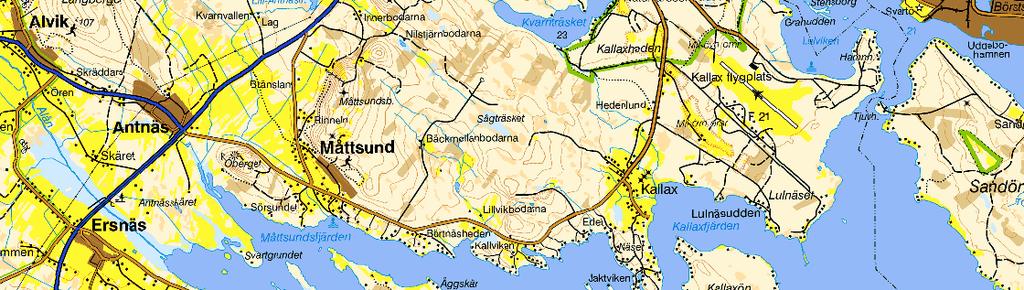 ") 616 ") 97 ") ") 616 ") 968 E4 ") 58 ") 94,5 1 2 3 4 5 Km Bild 1.1. Översiktskarta som visar läget för korsning 968/616 i Gäddvik i Luleå markerat med en röd cirkel.