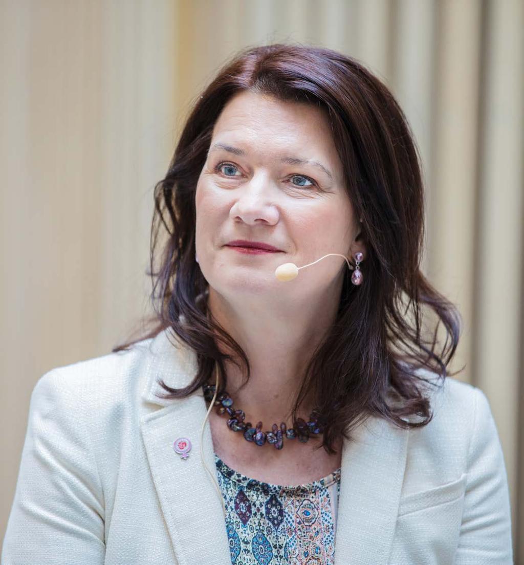 EU- och handelsminister Ann Linde.