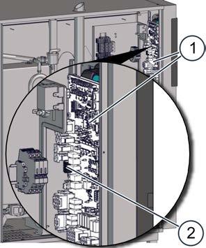 6 Installation 6.1.4 Ansluta energioptimeringssystem (endast för elektriskt aggregat) Energioptimeringssystemets syfte Du kan ansluta kombiugnen till ett energioptimeringssystem (t.ex. SICOTRONIC).