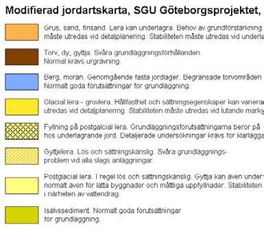 Geologi/Dagvatten G e o l o g i/d a g v a t t e n Marken i Fässbergsdalen består marken av mycket mäktiga leravlagringar, djup till fast botten på över 30 m är ej ovanligt. Kvicklera förekommer.