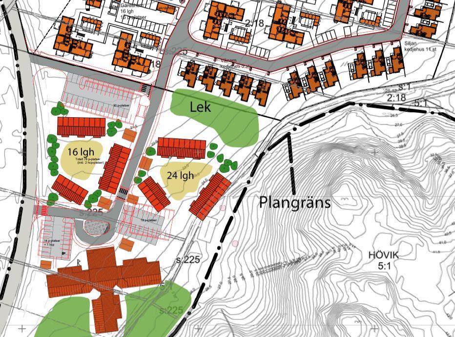 13 (18) Se Figur 8 och Figur 9 för utformningsförslag för den södra