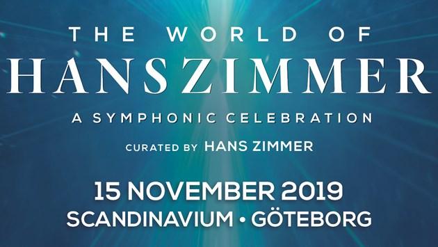 The World of Hans Zimmer Vecka 46, Fredag 15 November 2019, 20:00 https://gotevent.