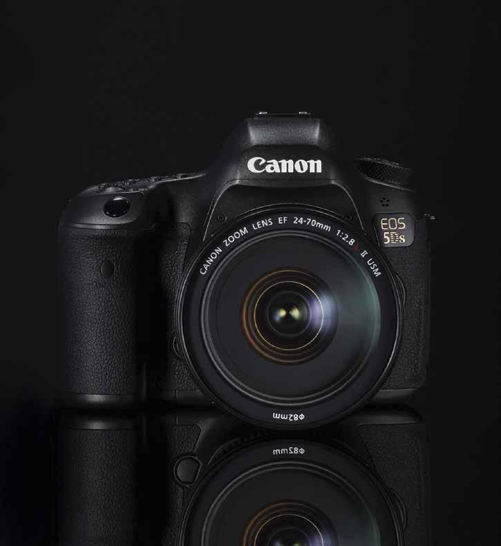 EOS 5DS Inbitna fotografer och många proffs älskar 5D-serien för dess fina kvalitet, och med nya 5DS har Canon tagit ett jättekliv vad gäller upplösningen. Autofokusen tillhör de mest avancerade.