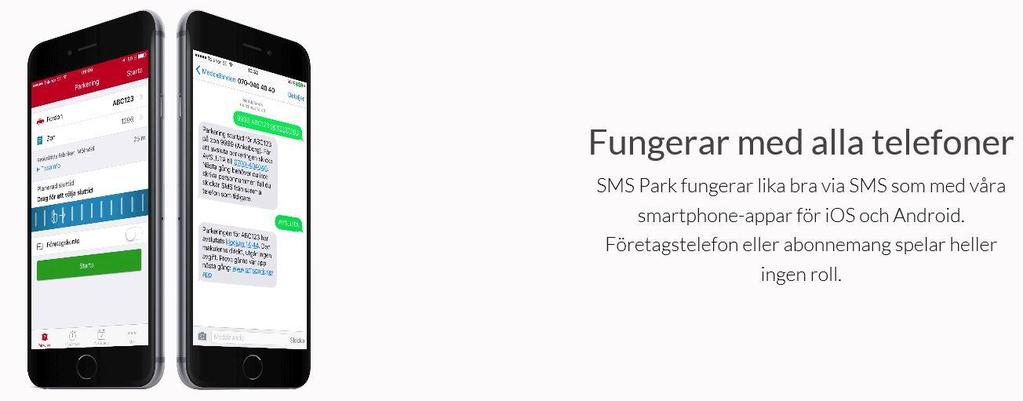 App eller sms