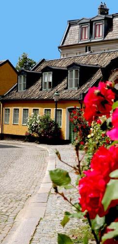 STADSKÄRNANS STRUKTUR Lunds identitet är nära kopplad till miljön inne i stadskärnan med sin mångskiftande bebyggelse från olika tidsperioder och sitt slingrande medeltida gatunät.