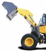 WA250-5 / WA250PT-5 Hjullastare HÖG PRODUKTIVITET kw 105 WA250-5: 618 Nm / 1400 rpm WA270-3: 566 Nm / 1500 rpm WA250-5: 101 kw / 2000 rpm Nm 650 550 450 350 0 Högt vridmoment vid lågt motorvarvtal
