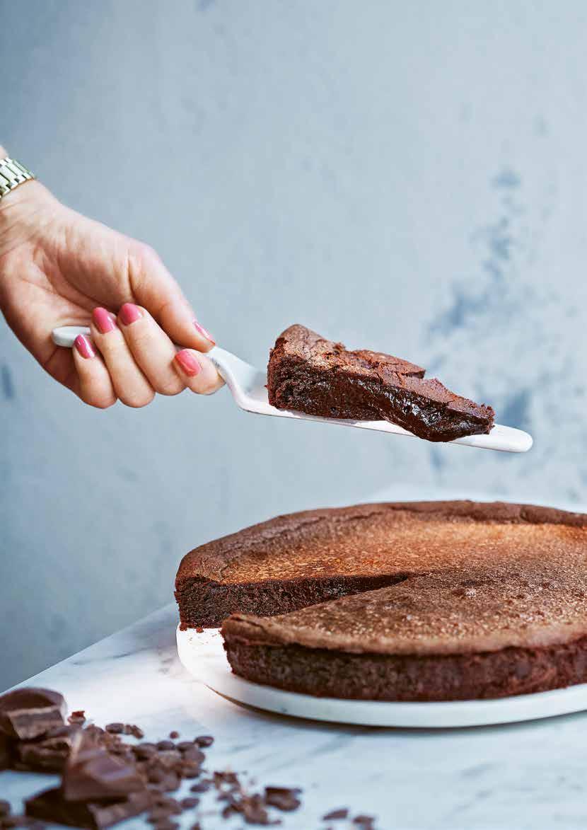 Bakade cheesecakes, kladdkakor & annat gott En kladdkaka ska vara