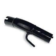 0 6 parts ID 52 Böj Hand grip curved black 45, DN 40 81 9.