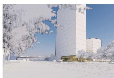 eb er gs Östra uppgå vä Örgryte ta Laderiet Ny bebyglse med itegrerad uppgåg VL Laderiets trädgård Ombyggd påfart E6 Ombyggadsområde