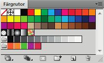 Fyllningar I föregående avsnitt fick du lära dig att färglägga och anpassa linjer. När det gäller att färga innehållet inuti ett objekt, talar man om fyllning.