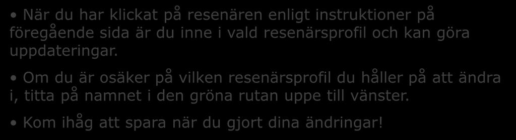 uppdateringar.