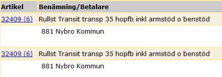 Á-priset på standardkomponenterna är i regel 0,- eftersom de ingår i priset, däremot på övriga komponenter blir det en kostnad enligt aktuellprislista.