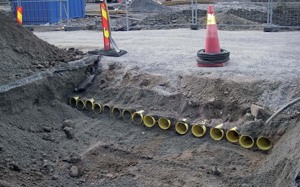 Då schakten nte grävdes ner den naturlga undergrunden är det oklart hur tjocka kulturlagren området är.
