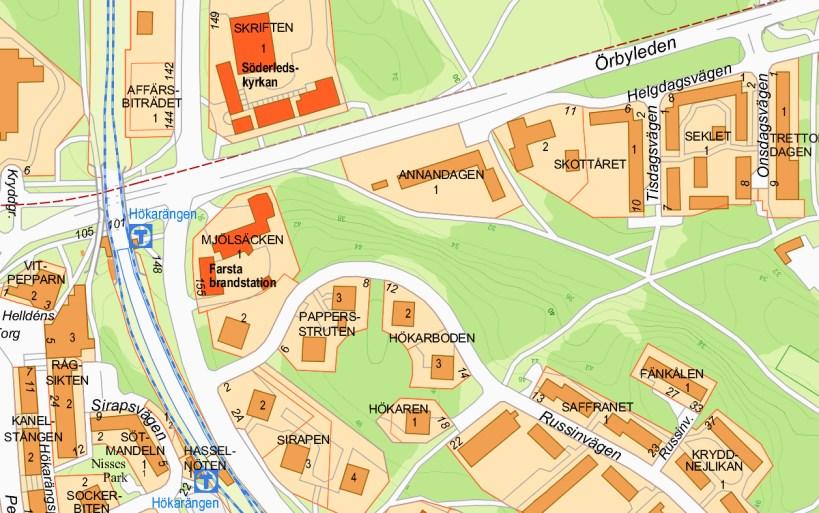 Sida 2 (8) Sammanfattning Skolfastigheter i Stockholm AB har inkommit med en ansökan om mark för att uppföra en ny förskola med sex till åtta avdelningar inom fastigheten Gubbängen 1:1 i Hökarängen.