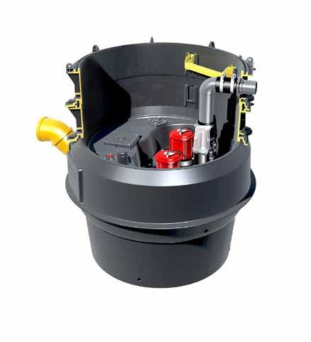 INSTRUKTIONER FÖR MONTERING, DRIFT OCH UNDER- HÅLL KESSEL Pumpstation Aqualift F