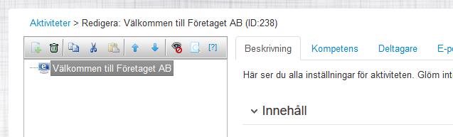 6 Koppla kompetens till lärande För att aktivt kunna jobba med att höja en kompetens kan medarbetare och chefer sätta upp aktiviteter som ska genomföras för att höja en specifik kompetens.