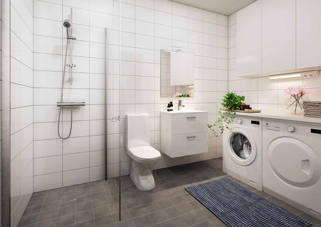 BADRUM Från ett funktionellt utrymme för personlig hygien och tvätt till en skönt avslappnad miljö för återhämtning och egen tid. Badrummet har gjort en tidsresa som heter duga.