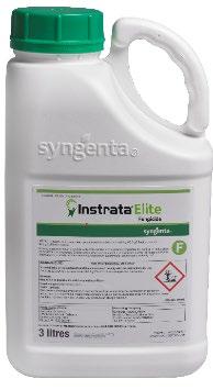 Instrata Elite Reg nummer: 5466 (2 L) Godkänt t.o.m. 2019-10-31 Aktiv substans: Difenoconazol80 g/l och fludioxonil80 g/l.